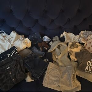 Assorted Kids Clothes and accessories including baby gap 6 to 18 months see pics